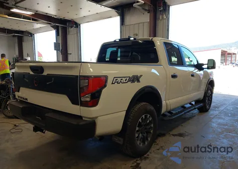 2024 Nissan Titan Pro-4X 4X4 from USA, damaged, VIN 1N6AA1ED0RN112314